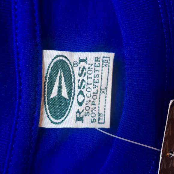 Rossi Vintage Carib XL Blue Tshirt - Picture 4 of 6